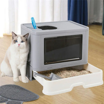 Happy Paw Pals™ Foldable Cat Litter Box
